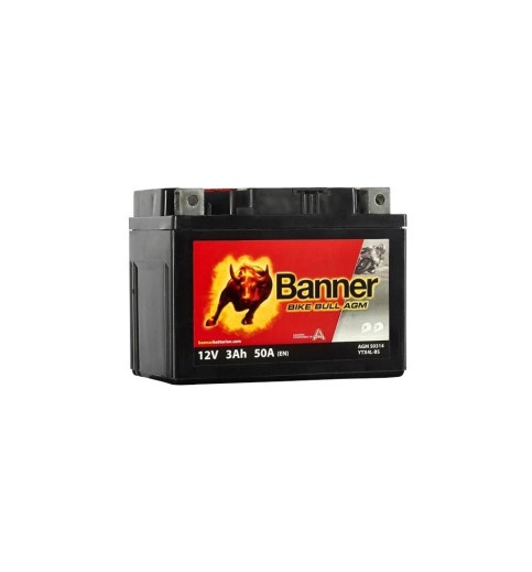 Akumulátor Motobatéria Banner Bike Bull AGM BTX4L-BS - YTX4L-BS 50314